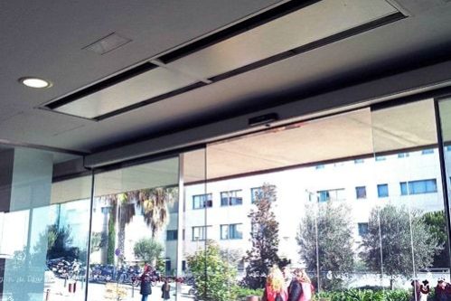 cortina de aire comercial