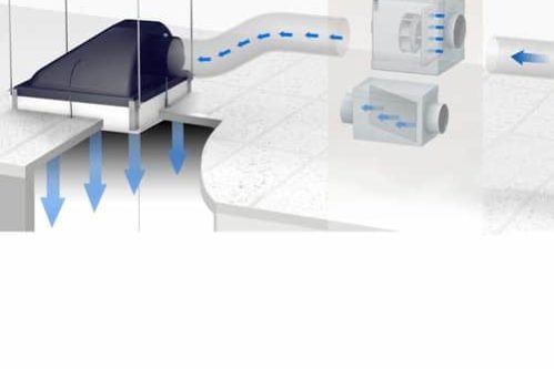 filtracion de aire esquema