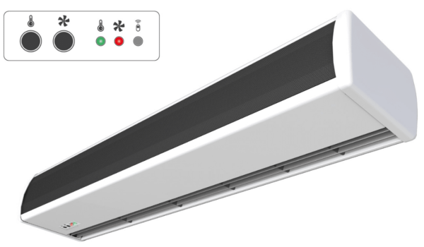 cortina de aire airtecnics optima wireless